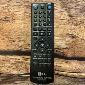 Original LG DVD Remote Control COV33662806 Black Replacement Tested Working